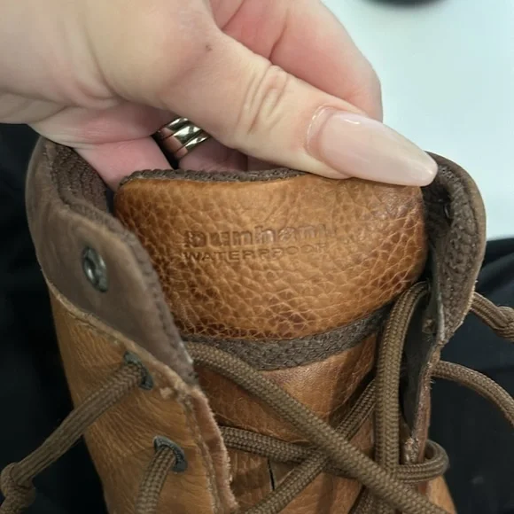 Dunham Men's Addison 8006BR Mid Cut Brown Leather Waterproof Boot Shoe Mens 9.5 - Picture 9 of 12